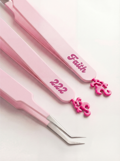 Precision Lash Extension Tweezers