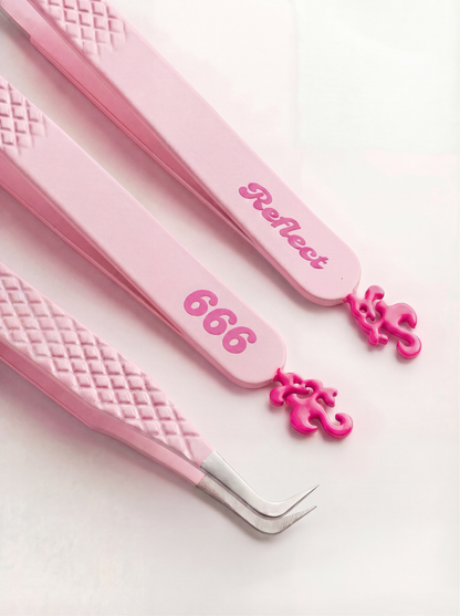 Precision Lash Extension Tweezers